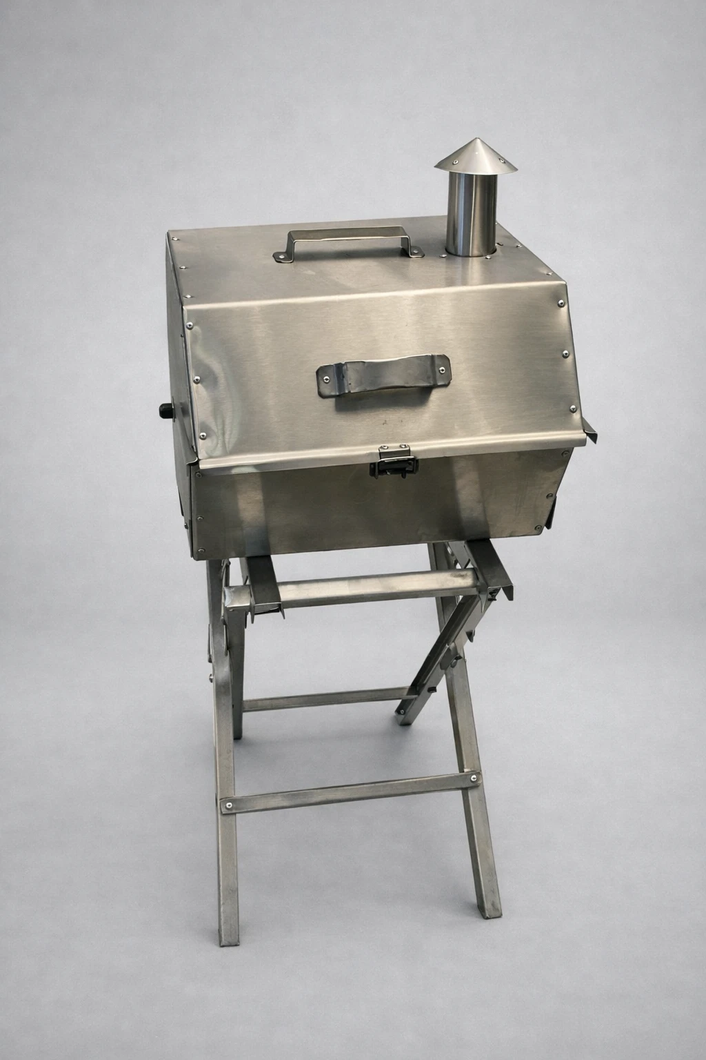 Horno de Carbón Modelo MINI Inox's foto | Gallegos Herrería |  BizneCubano